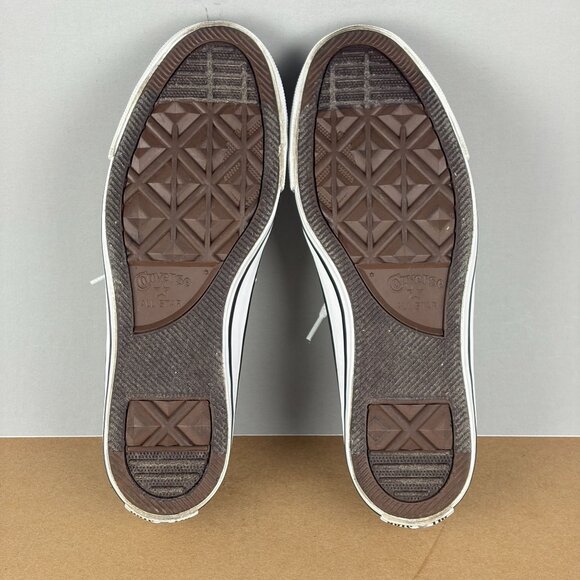 Converse Shoreline Leopard Print Elastic Heel Sneakers Womens 8 White Tan Black - Picture 7 of 10